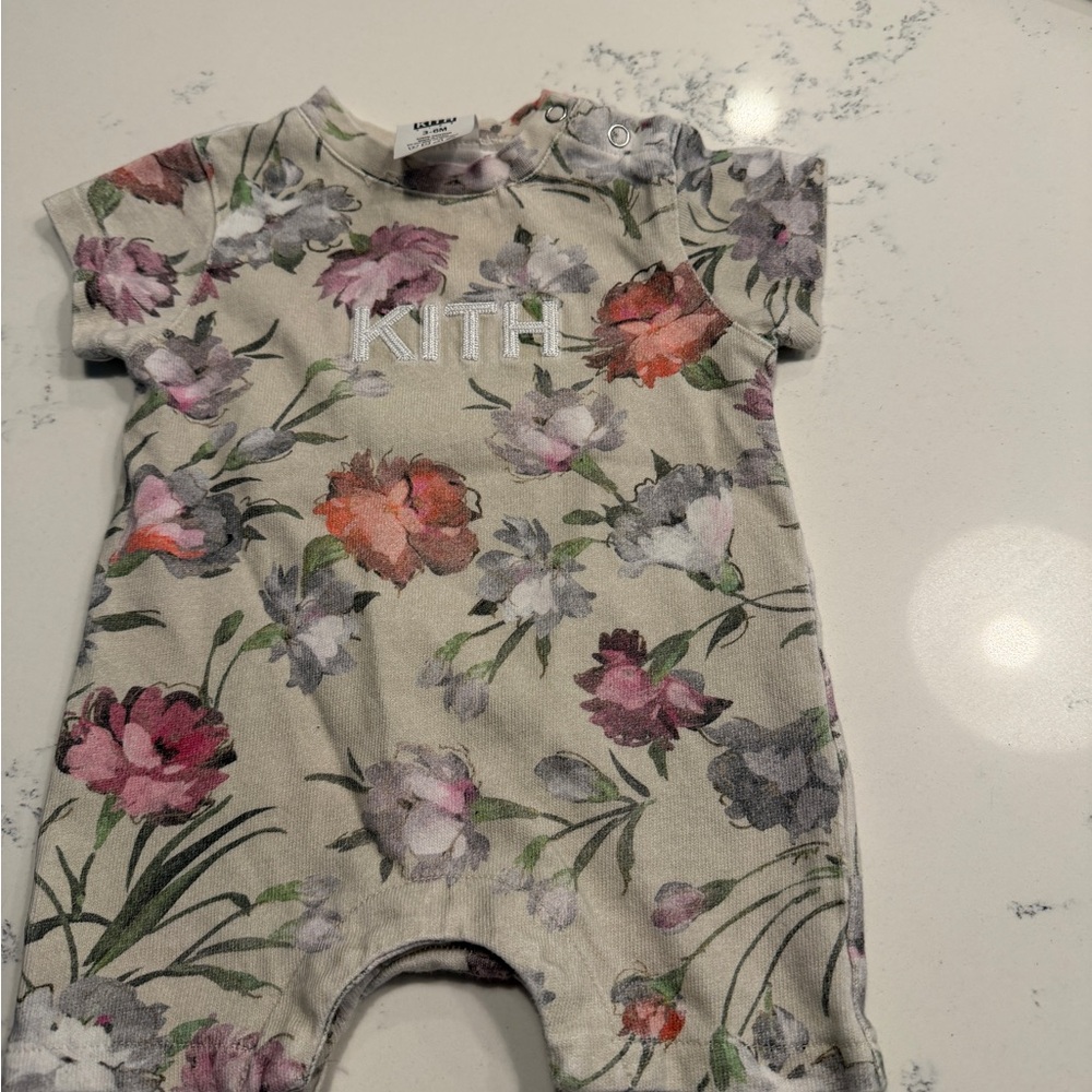 Kith Floral Baby Romper